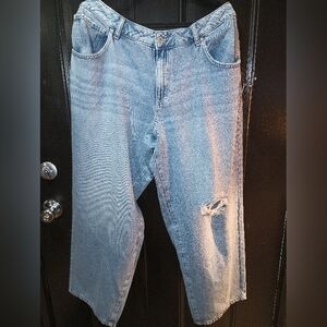 Women's "Time and Tru" Distressed Denim Jeans size 2 XL (20) NWOTS